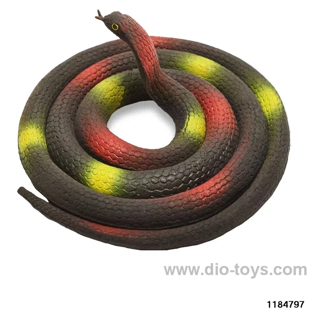 120cm Soft Rubber Snake