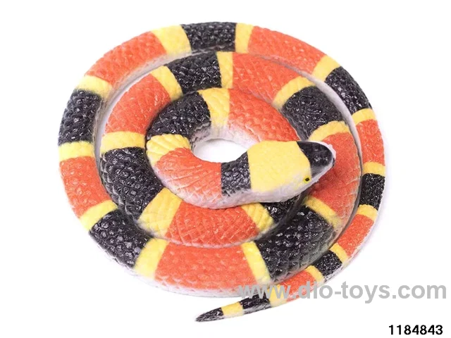 60cm Soft Rubber Snake