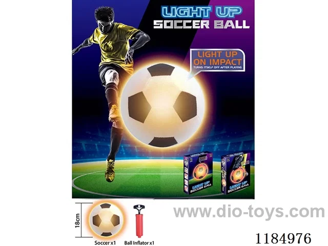 Soccer ball with lights