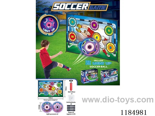 Soccer cloth (with 2 lighted balls)