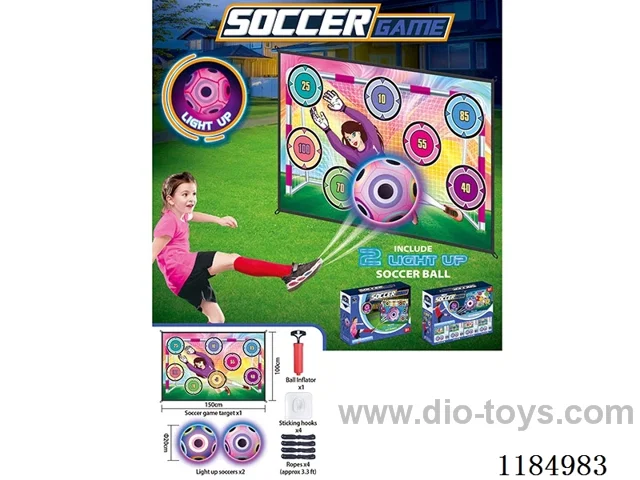 Soccer cloth (with 2 lighted balls)
