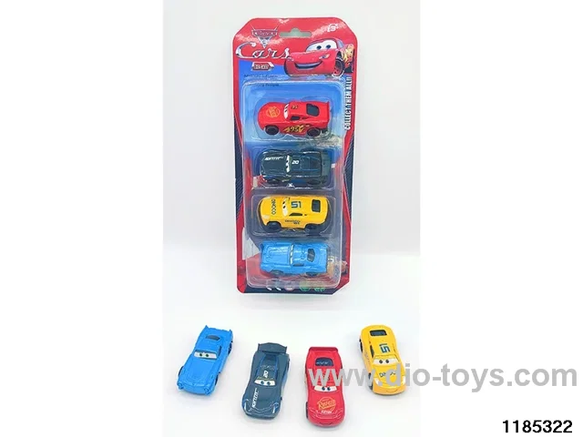 6.5cm Alloy Sliding Car 4pcs