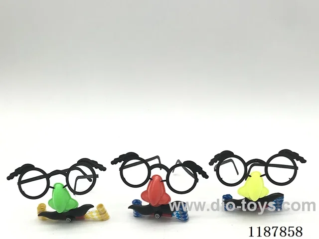 Children's Glasses, Nose, Beard and Blow Dragon
