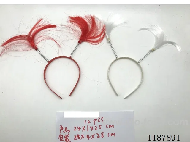 12pcs 1bag short wig headdress