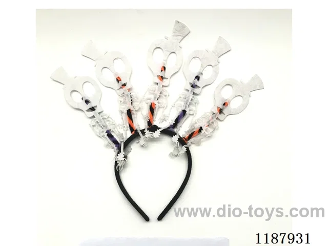 non woven skull man headdress