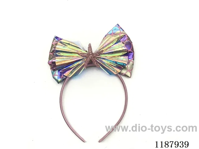 Starfish Pretty Cloth Bow Tiara