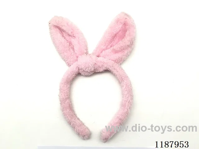 Plush Bunny Ears Headdress