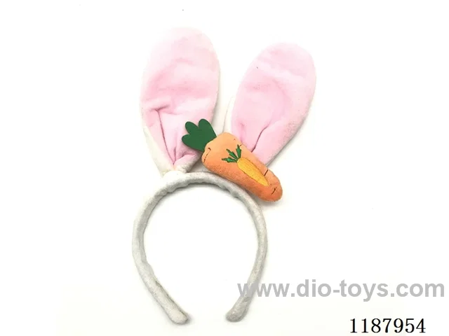 Round bunny ears with radish