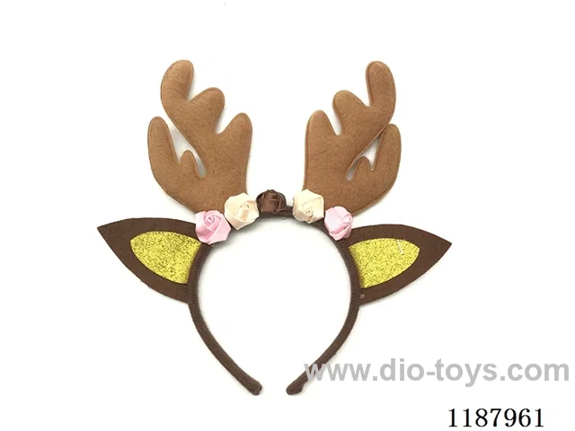 Antlers with flowers