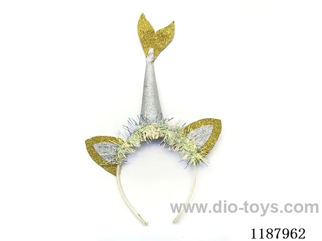 Mermaid headdress with electric flash