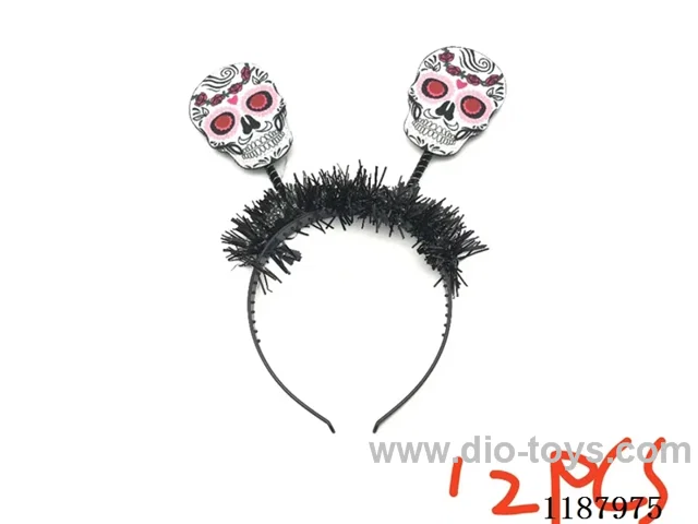 12 Skulls with Headpieces