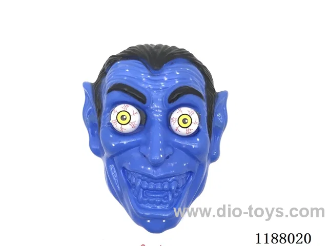 Blue Mask With Spring Eyeballs