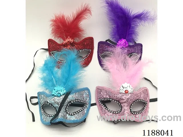 Mask with fleece