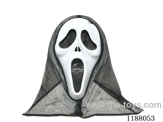 Long face ghost face with head cover