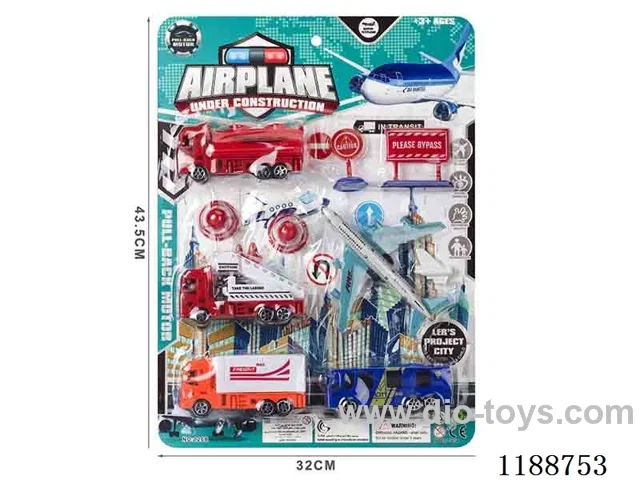 pull back Airport Set