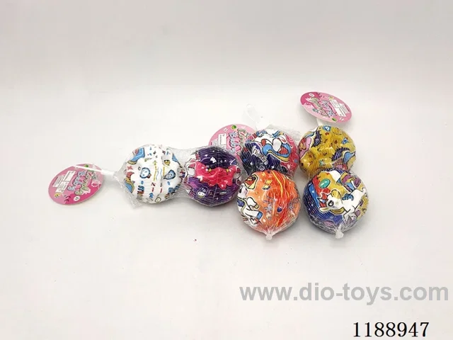 2PCS 7CM high resilience Multi Unicorn Moon Balls