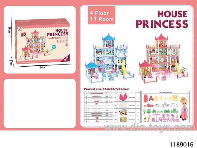 11 Room Villa Toys