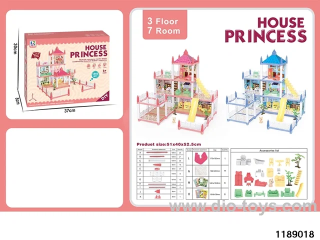 7 Room Villa Toys