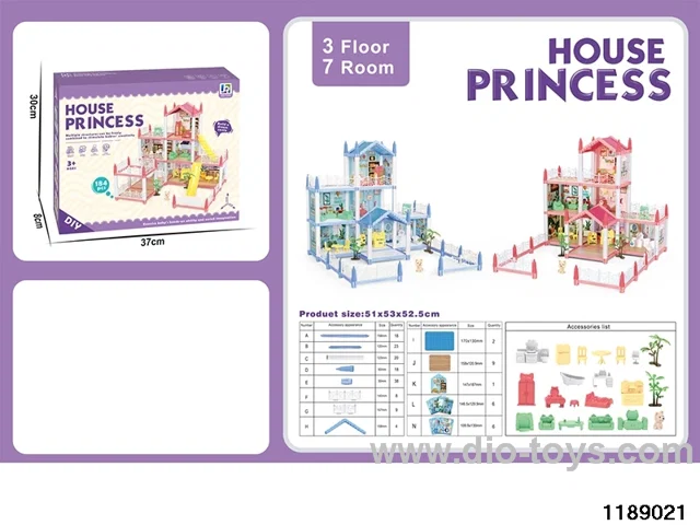 7 Room Villa Toys