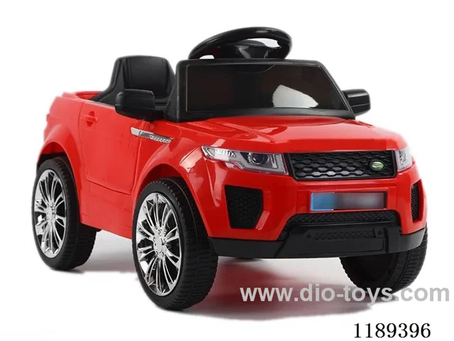 Children's Battery Operated Vehicle-Single Drive(Red, White, Blue)