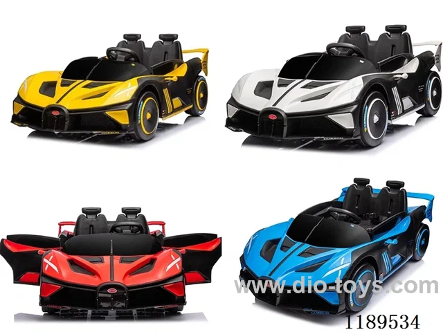 New two-seater Bugatti children's big sports car