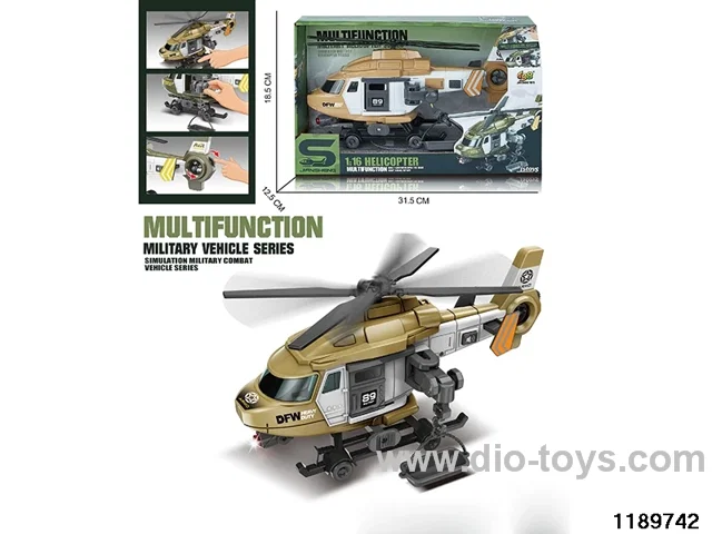 1:16 taxiing helicopter W L/M