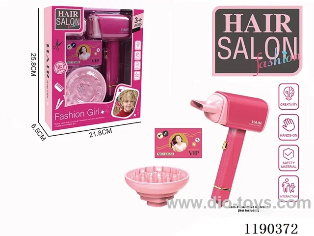 Electric Hairdressing Simulation Set with Blow Dryer 4pcs