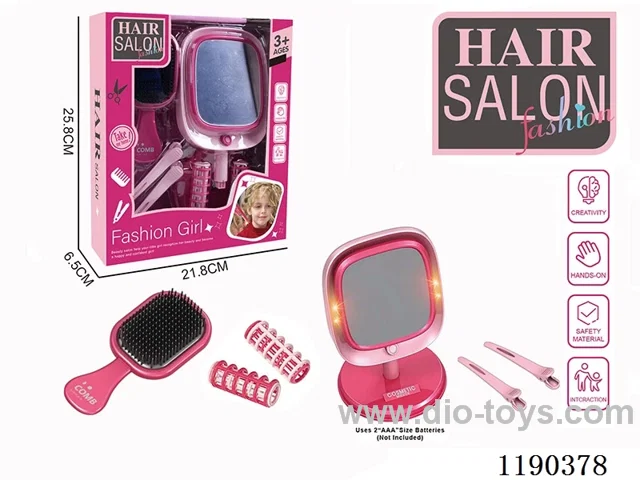 Electric Hairdressing Simulation Set (7pcs with Mirror)