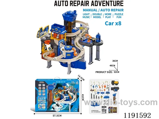B/O Multi-functional car track W L/M not included 3*AA