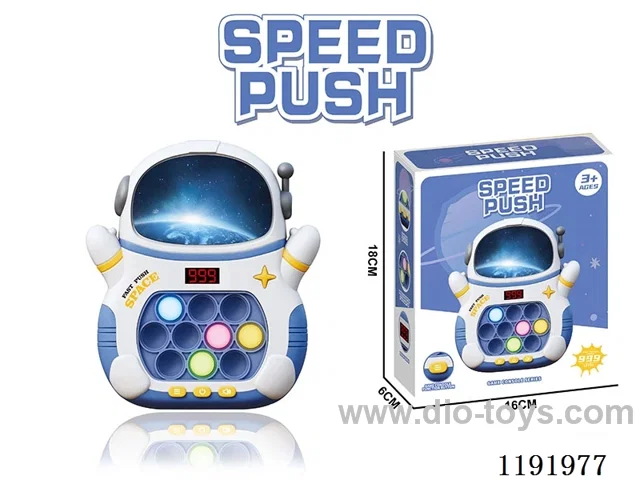 Breakout Speed Push Toys(without LCD Spaceman) W L/M not included 3*AAA