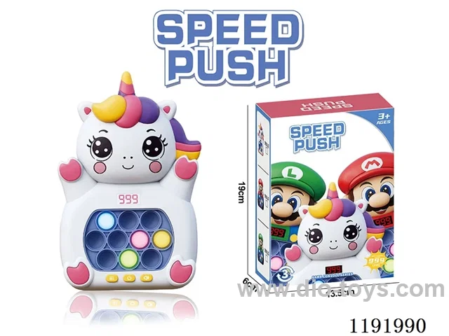 Breakout push toys LCD version (unicorn) W L/M not included 3*AAA