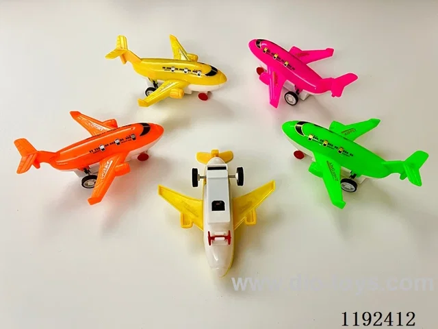 Solid Pull Back Aircraft