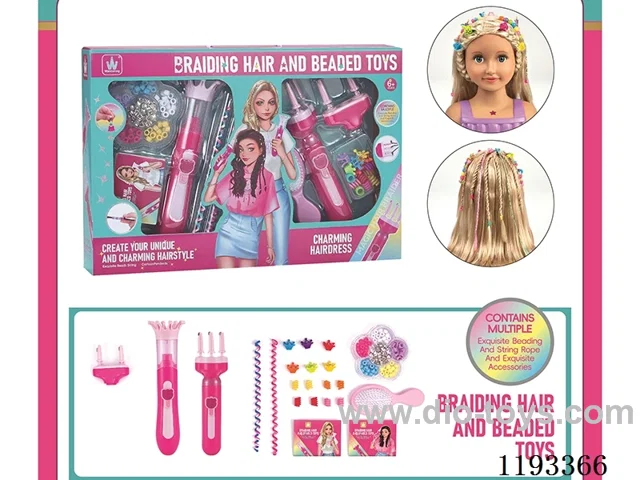 Hair Weaving Toys - Beading Machine + Hair Braider