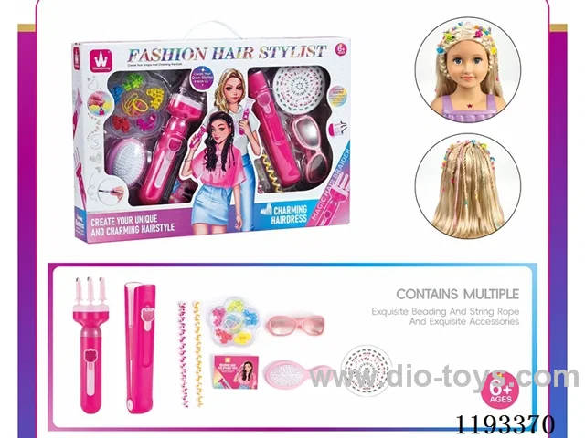 Hair Weaving Toys - Hair Braiders + Clippers