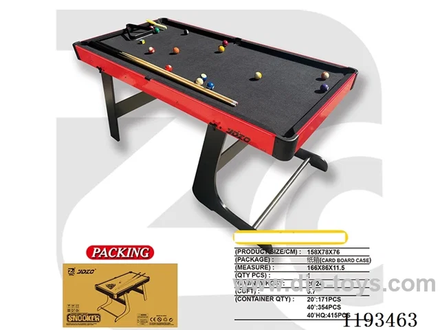 Folding Pool Table