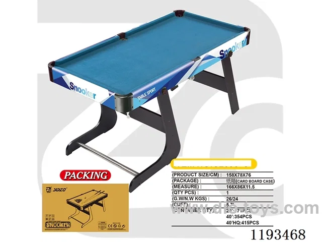 Folding Pool Table