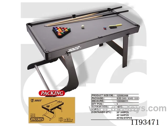 Folding Pool Table