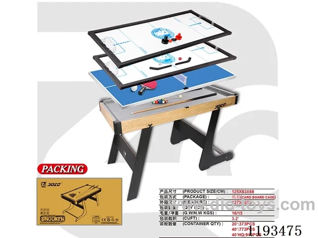 Folding Pool Table 4 in 1