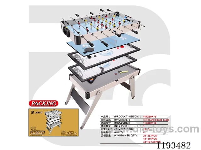 Universal Wheels Pool Table 5 in 1