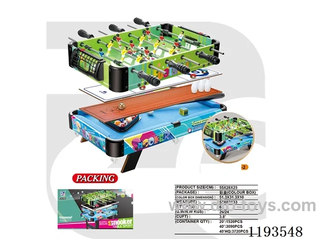 Sports Game Table Four in One