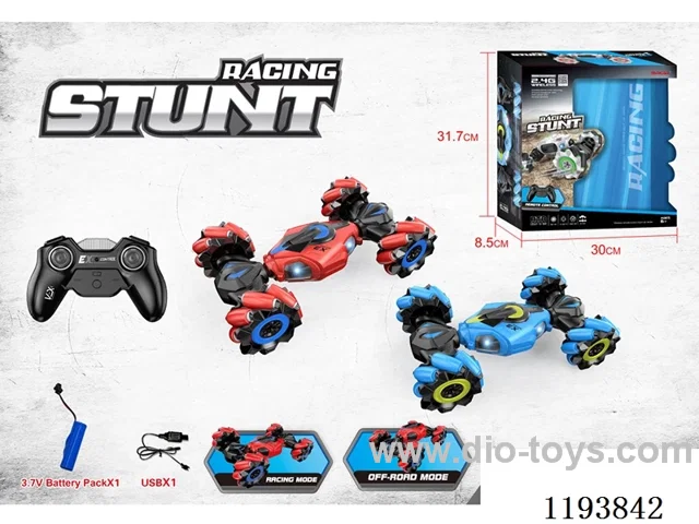 rc stunt car included battery