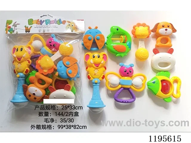 Rattle Set 8pcs
