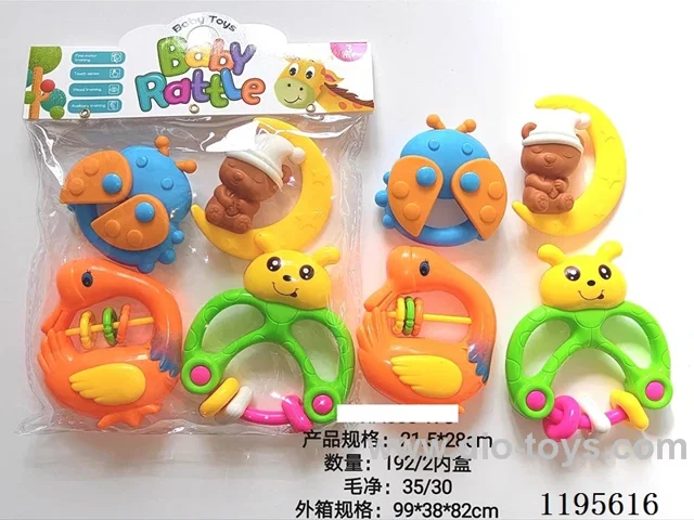 Rattle Set 4pcs
