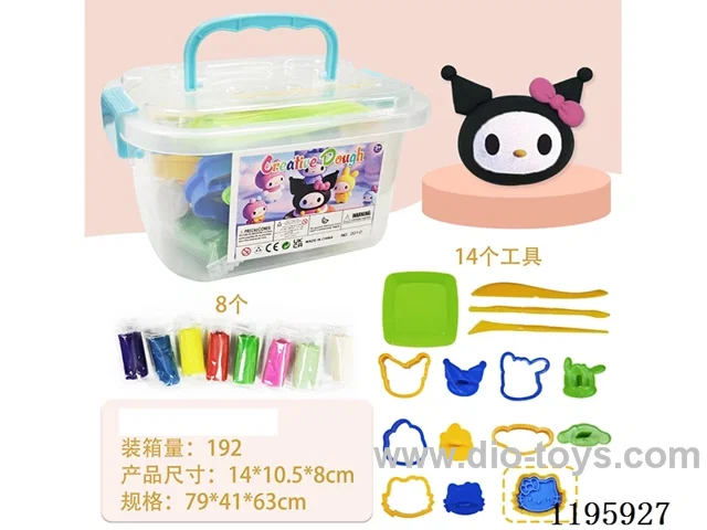23PCS Sanrio Colorful Clay Set/Random Color