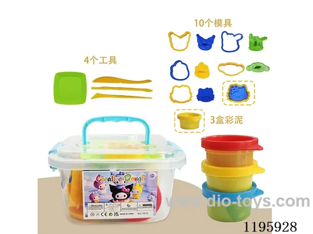 18PCS Sanrio Colorful Clay Set/Random Color
