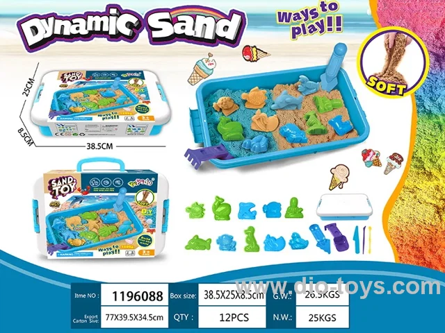 1500g sea world space sand sensory box