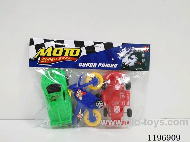 3PCS free wheel car