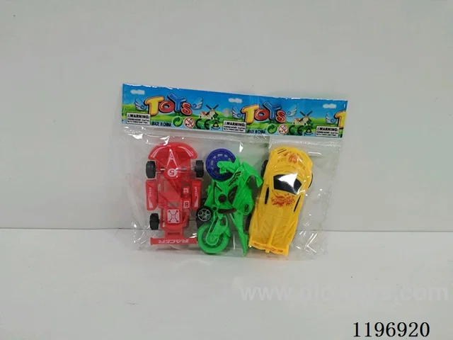 3PCS free wheel car