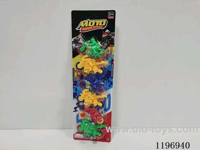 6PCS free wheel car