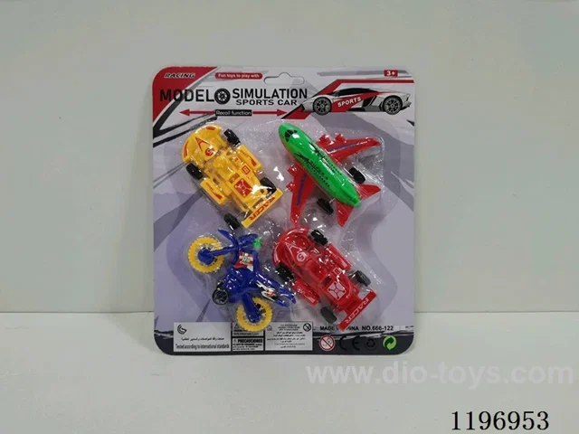 4PCS free wheel car